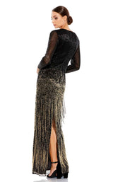 2 of 3 Mac Duggal 93584 Black-Gold
