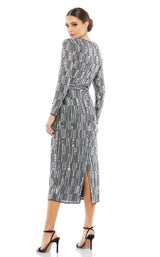 4 of 6 Mac Duggal 93590 Charcoal