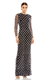 1 of 3 Mac Duggal 93618 Black