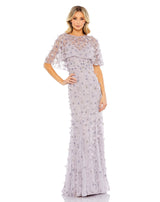 1 of 6 Mac Duggal 93653 Vintage-Lilac