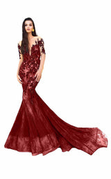 2 of 19 Tarik Ediz 93669 Burgundy