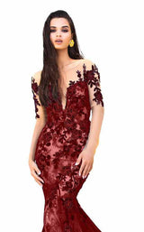 12 of 19 Tarik Ediz 93669 Burgundy