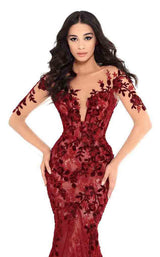 15 of 19 Tarik Ediz 93669 Burgundy