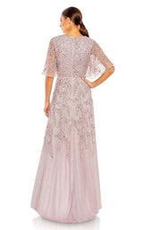 4 of 6 Mac Duggal 93681 Vintage-Lilac