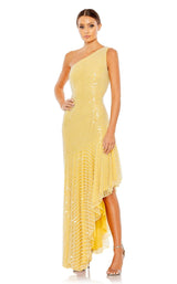 3 of 8 Mac Duggal 93741 Yellow