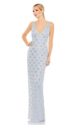 2 of 6 Mac Duggal 93744 Powder Blue