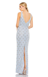 4 of 6 Mac Duggal 93744 Powder Blue