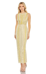 1 of 3 Mac Duggal 93752 Dress Porcelain