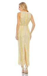 3 of 3 Mac Duggal 93752 Dress Porcelain