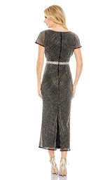 3 of 6 Mac Duggal 93787 Black/Silver