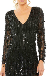 3 of 6 Mac Duggal 93850 Dress Black