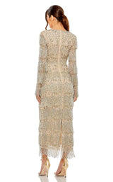 3 of 3 Mac Duggal 93861 Dress Nude-Silver