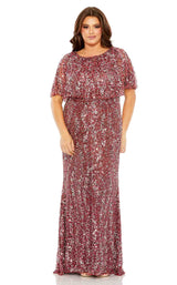 1 of 6 Mac Duggal Fabulouss 93867 Dress Mulberry