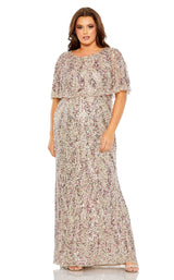 2 of 6 Mac Duggal Fabulouss 93867 Dress Taupe