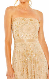 4 of 6 Mac Duggal 93898 Dress Champagne