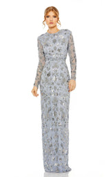 1 of 3 Mac Duggal 93939 Slate Blue