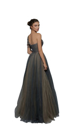 2 of 4 Tarik Ediz 96001 Almondine-Smoke-Blue