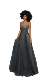 1 of 4 Tarik Ediz 96002 Almondine-Smoke-Blue