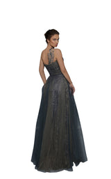 2 of 4 Tarik Ediz 96003 Almondine-Smoke-Blue