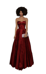 1 of 7 Tarik Ediz 96047 Burgundy