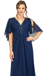 1 of 3 Abby Paris 96054W Navy