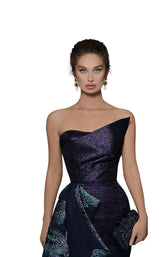 3 of 4 Tarik Ediz 96071 Navy-Emerald