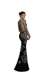 2 of 4 Tarik Ediz 96101 Black/Gold