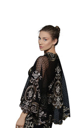 4 of 4 Tarik Ediz 96118 Black/Gold