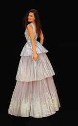 3 of 4 Tarik Ediz 98058 Lilac-Blue-Silver