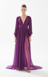 2 of 6 Tarik Ediz 98229 Plum