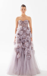 1 of 2 Tarik Ediz 98239 Woodrose-Lilac-Blue Lilac-Blue-Woodrose
