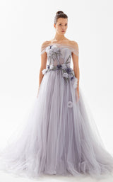 1 of 3 Tarik Ediz 98284 Lilac-Blue