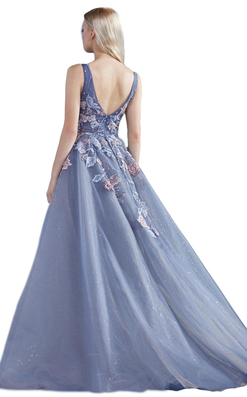 Andrea and Leo A0894 Dress Paris-Blue