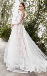 2 of 2 Andrea and Leo A1067W Off White/Nude