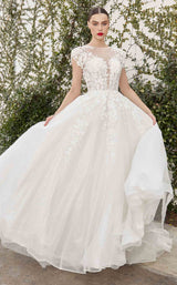 1 of 2 Andrea and Leo A1082W Off White