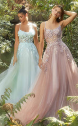 4 of 12 Andrea and Leo A1142 Pastel-Green/Dusty-Rose