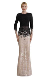 1 of 4 Janique A18321 Black/Blush