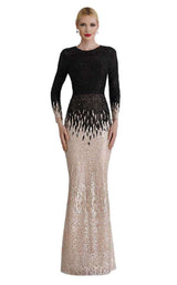 1 of 4 Janique A18321 Black/Blush