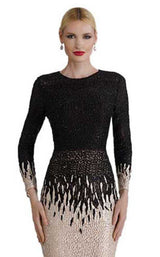 3 of 4 Janique A18321 Black/Blush