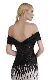 8 of 14 Janique A18375 Black/White