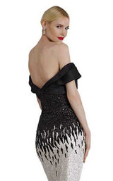 7 of 14 Janique A18375 Black/White