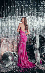 3 of 3 Chic and Holland AF330112 Fuchsia