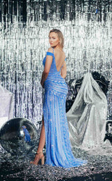 2 of 2 Chic and Holland AF330124 Blue