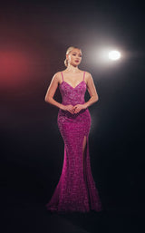 1 of 2 Chic and Holland AF330141 Magenta
