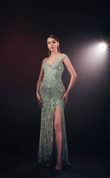 1 of 2 Chic and Holland AF330189 Green