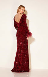 3 of 3 Abby Paris 90227 Burgundy