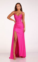 1 of 4 Abby Paris 90231 Fuchsia