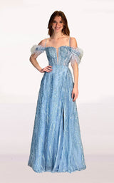 1 of 2 Abby Paris 90270 Dusty Blue