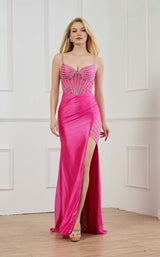 1 of 2 Abby Paris 90366 Fuchsia