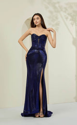 1 of 2 Abby Paris 90368 Midnight Blue